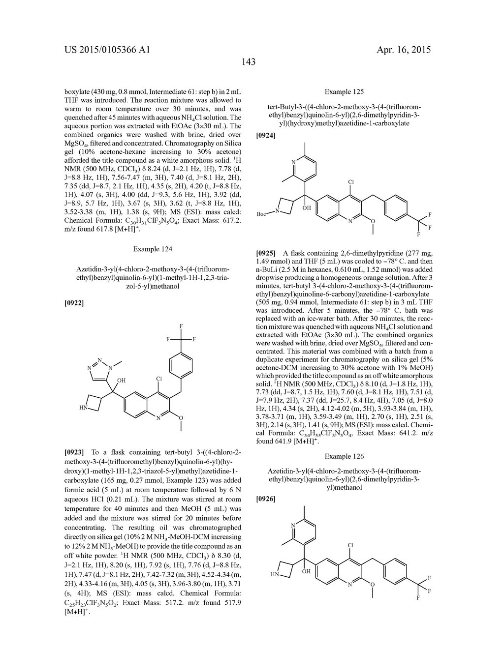 METHYLENE LINKED QUINOLINYL MODULATORS OF RORyt - diagram, schematic, and image 144