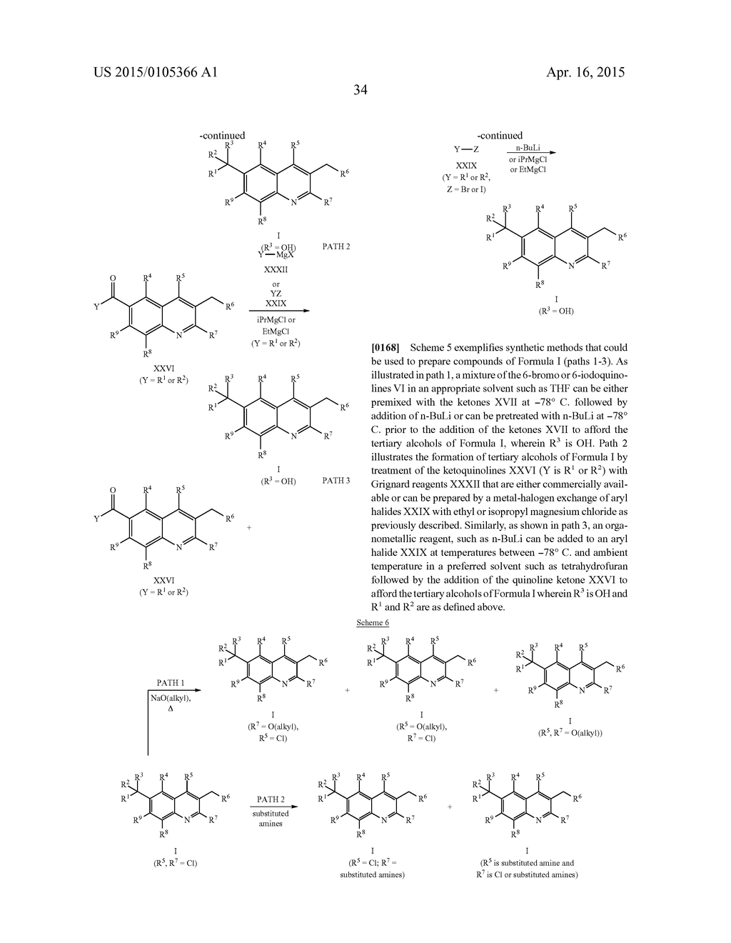 METHYLENE LINKED QUINOLINYL MODULATORS OF RORyt - diagram, schematic, and image 35