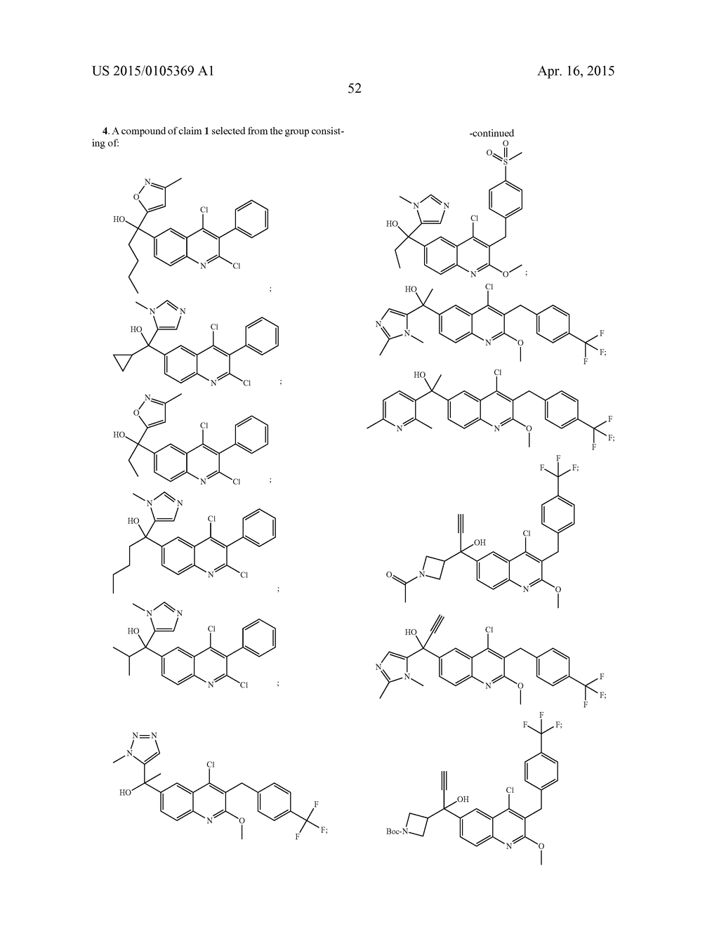 ALKYL LINKED QUINOLINYL MODULATORS OF RORyt - diagram, schematic, and image 53