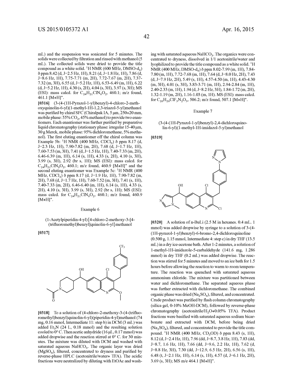 SECONDARY ALCOHOL QUINOLINYL MODULATORS OF RORyt - diagram, schematic, and image 43
