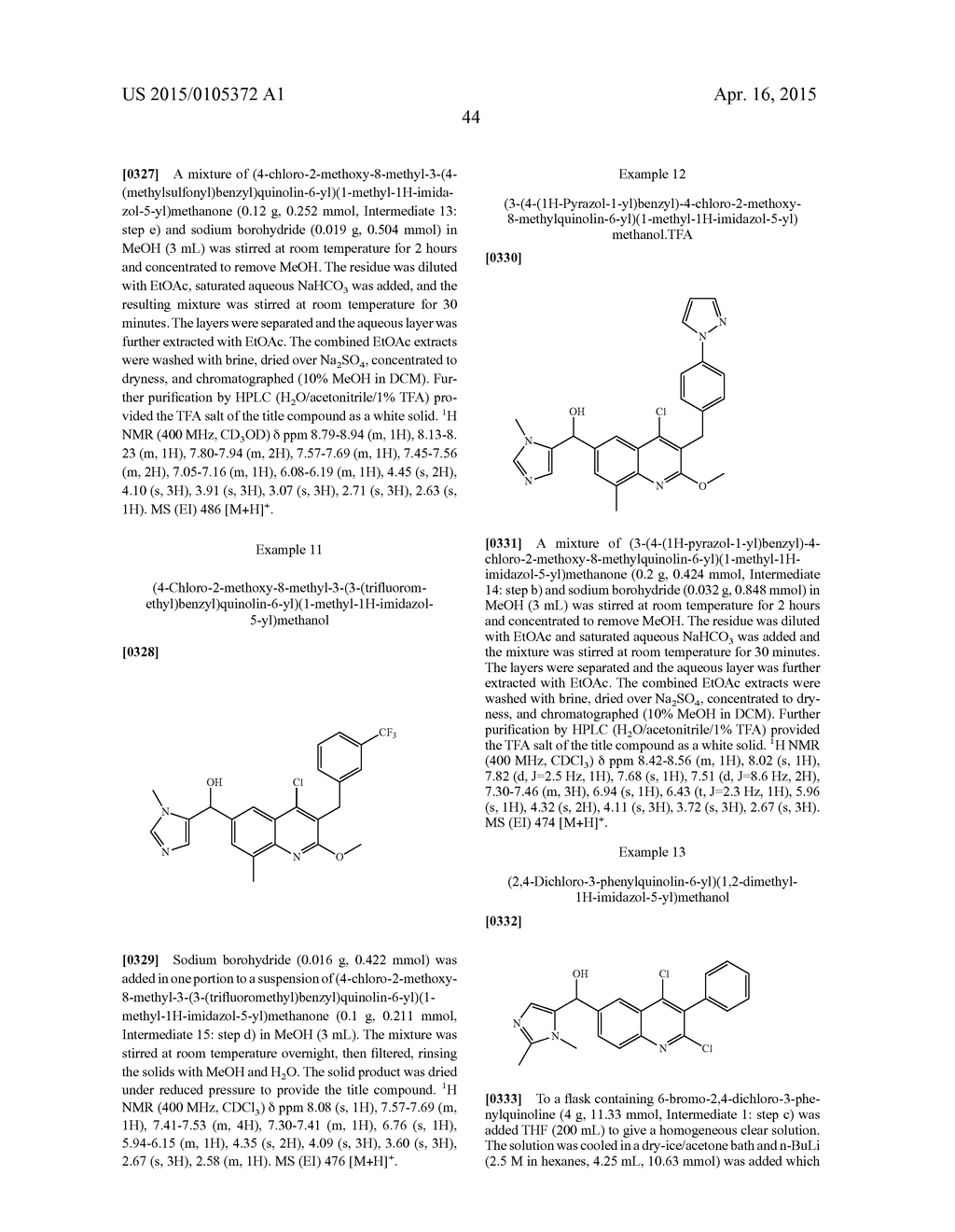 SECONDARY ALCOHOL QUINOLINYL MODULATORS OF RORyt - diagram, schematic, and image 45