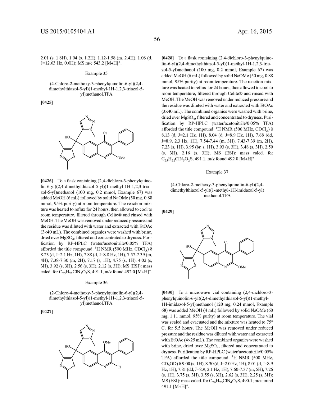 PHENYL LINKED QUINOLINYL MODULATORS OF RORyt - diagram, schematic, and image 57