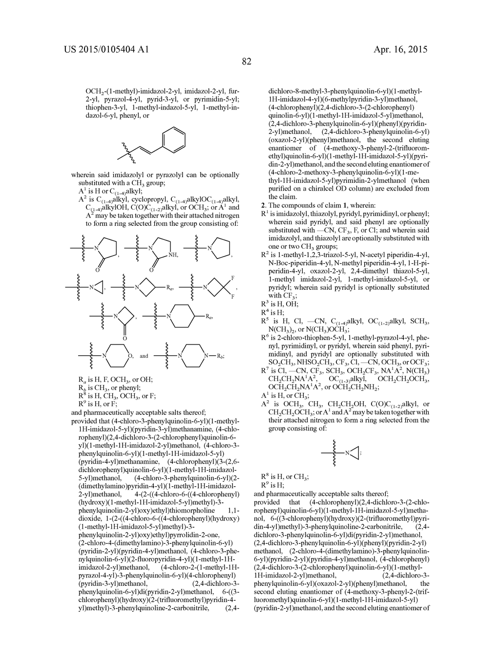 PHENYL LINKED QUINOLINYL MODULATORS OF RORyt - diagram, schematic, and image 83