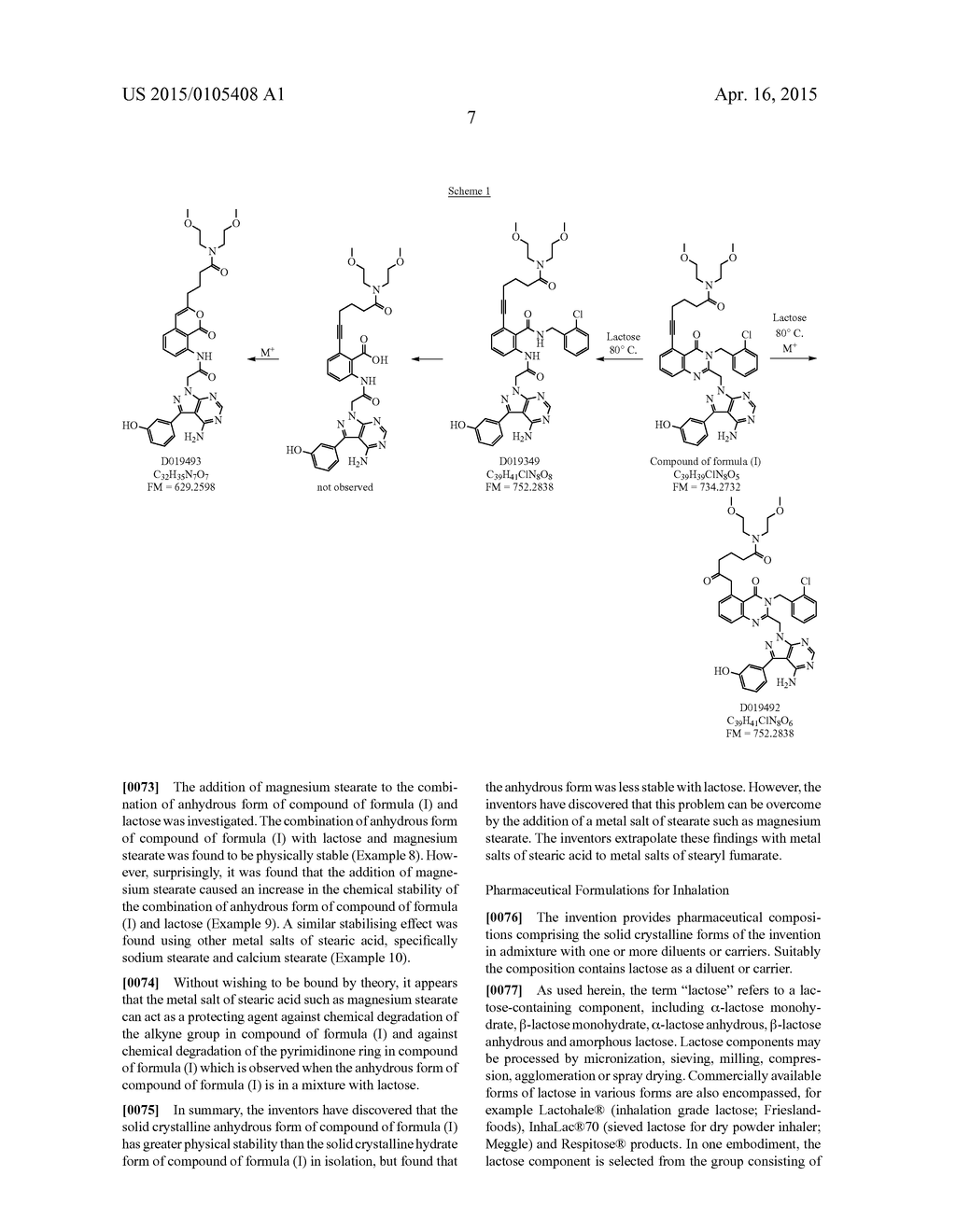 CRYSTALLINE Pl3 KINASE INHIBITORS - diagram, schematic, and image 27