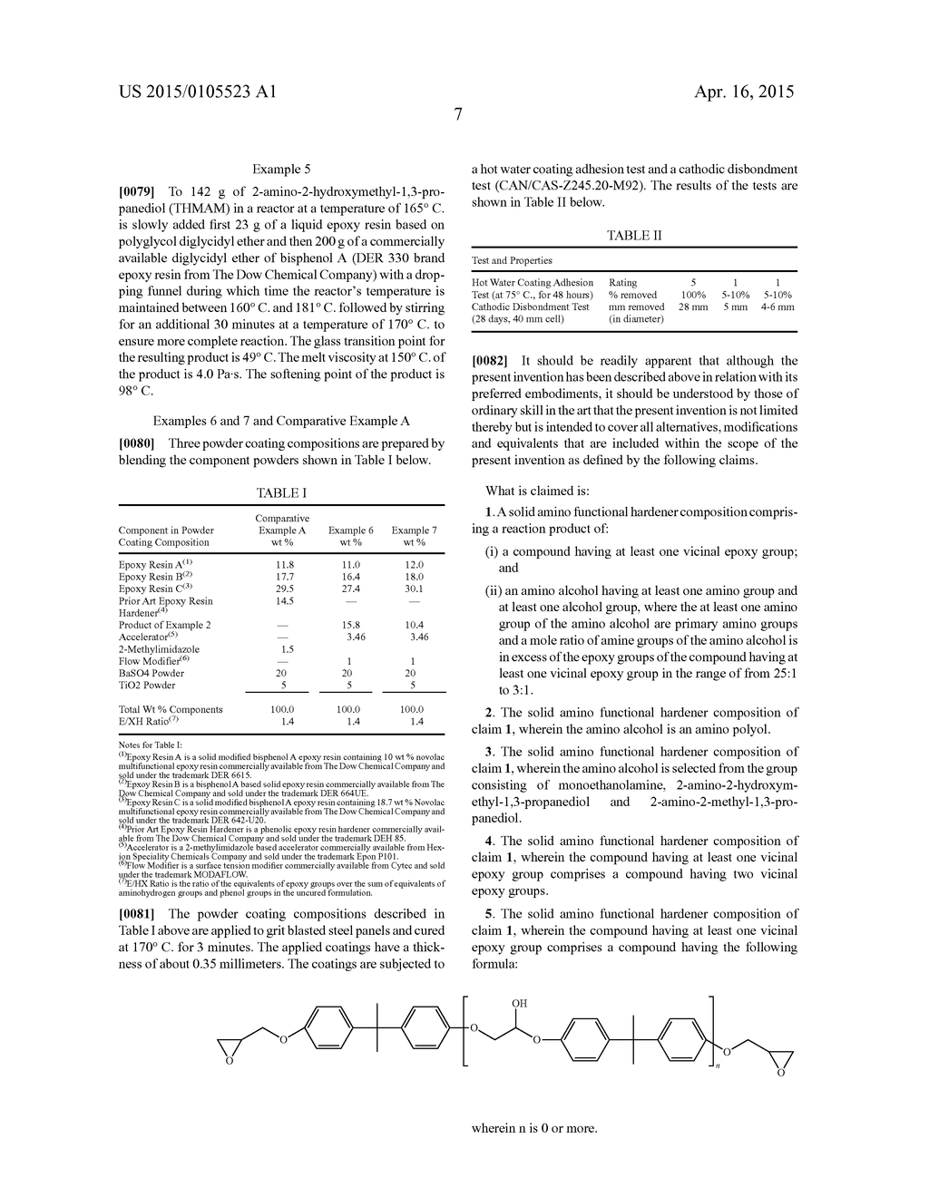 EPOXY RESIN HARDENER COMPOSITIONS AND EPOXY RESIN COMPOSITIONS CONTAINING     SUCH HARDENER COMPOSITIONS - diagram, schematic, and image 08