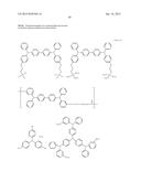 ORGANIC LIGHT-EMITTING DEVICE, AND LIGHT-EMITTING MATERIAL AND COMPOUND     USED THEREFOR diagram and image