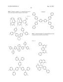 ORGANIC LIGHT-EMITTING DEVICE, AND LIGHT-EMITTING MATERIAL AND COMPOUND     USED THEREFOR diagram and image