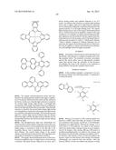 ORGANIC LIGHT-EMITTING DEVICE, AND LIGHT-EMITTING MATERIAL AND COMPOUND     USED THEREFOR diagram and image