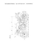 VEHICLE SPEED DETERMINATION SYSTEM, STABILITY CONTROL SYSTEM, AND SADDLED     VEHICLE HAVING THE SAME diagram and image