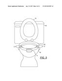 TOILET SEAT HANDLE diagram and image