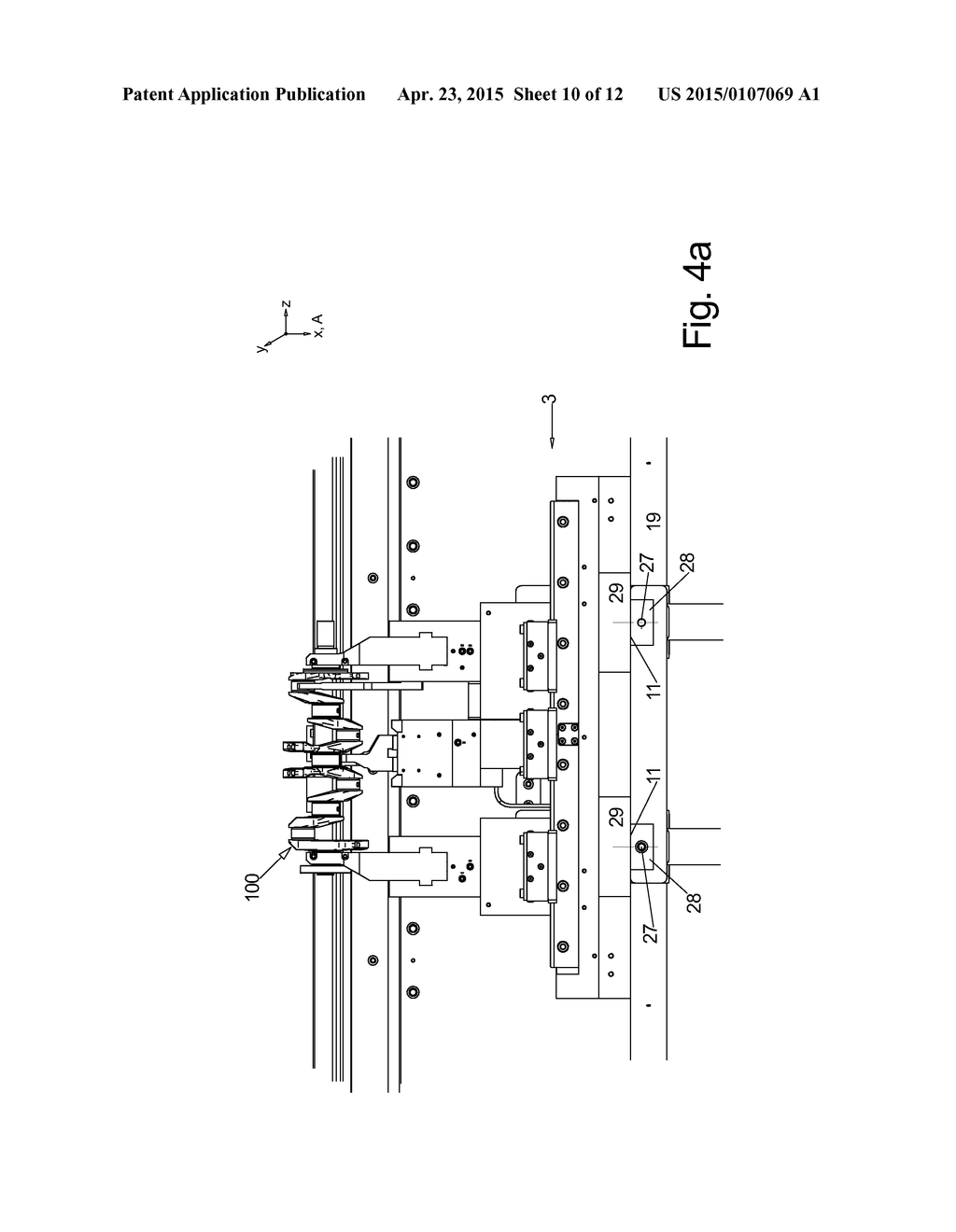 METHOD FOR END MACHINING AND MACHINE FOR THE METHOD - diagram, schematic, and image 11