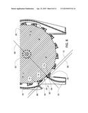 DEBRIS VENT FOR A SAW BLADE HOUSING diagram and image