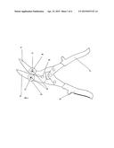 Multi-material ripping snips diagram and image