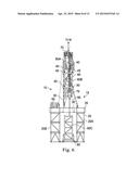 SELF-ELEVATING MAST EMPLOYING DRAW WORKS diagram and image