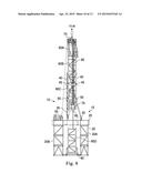 SELF-ELEVATING MAST EMPLOYING DRAW WORKS diagram and image