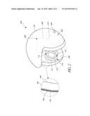 MOTORSPORTS HELMET WITH NOISE REDUCTION ELEMENTS diagram and image