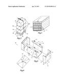 SYSTEM FOR PACKAGING CONTAINERS IN A CONTROLLED ENVIRONMENT diagram and image