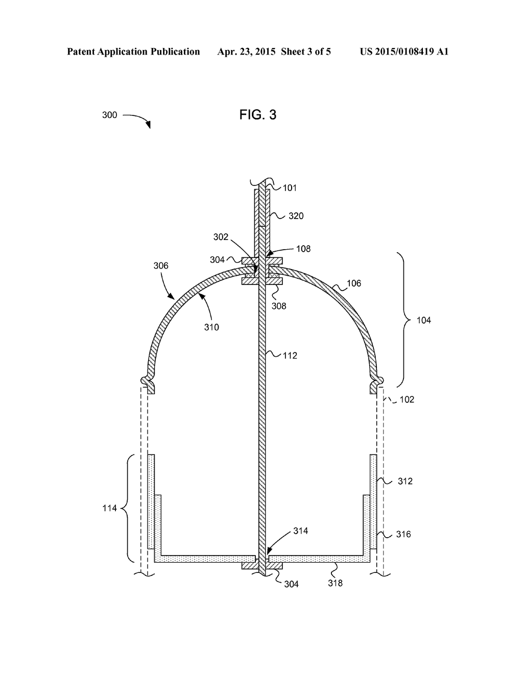 SYSTEM AND METHOD FOR SUPPORTING AN ITEM ON A FENCE TERMINAL POST - diagram, schematic, and image 04