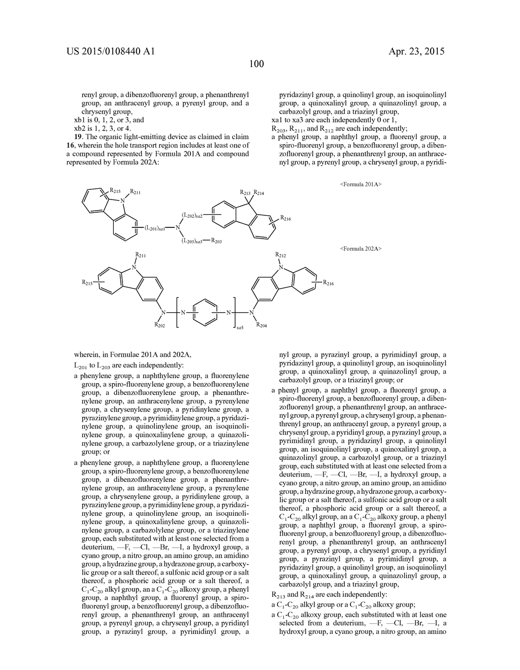 CONDENSED CYCLIC COMPOUND AND ORGANIC LIGHT EMITTING DEVICE INCLUDING THE     SAME - diagram, schematic, and image 102