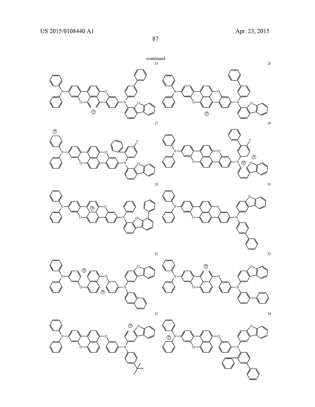 CONDENSED CYCLIC COMPOUND AND ORGANIC LIGHT EMITTING DEVICE INCLUDING THE     SAME - diagram, schematic, and image 89