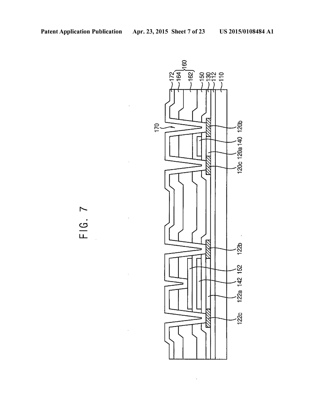 FLEXIBLE DISPLAY DEVICE AND METHOD OF MANUFACTURING THE FLEXIBLE DISPLAY     DEVICE - diagram, schematic, and image 08
