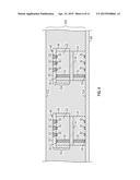 MICROELECTRONIC PACKAGES CONTAINING STACKED MICROELECTRONIC DEVICES AND     METHODS FOR THE FABRICATION THEREOF diagram and image