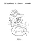 MOLD ASSEMBLY FOR MAKING A BOTTOM END CAP IN A PLEATED FILTER CARTRIDGE     AND RELATED METHOD diagram and image