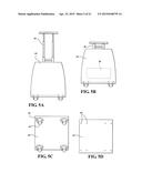 COLLAPSIBLE LAUNDRY & ACCESSORY BASKET WITH WHEELED & CARRYABLE     CONFIGURATIONS diagram and image