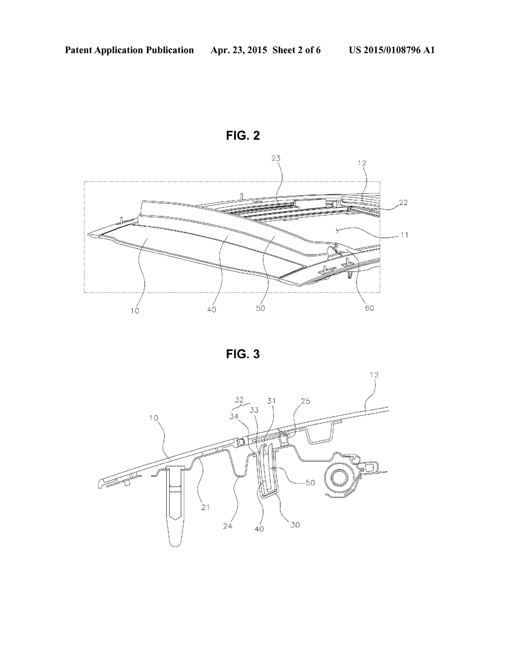 STRUCTURE OF SUNROOF DEFLECTOR - diagram, schematic, and image 03