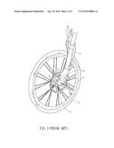 QUICK-ASSEMBLY FRONT WHEEL DEVICE OF BICYCLE diagram and image