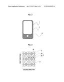 TRANSPARENT LAMINATE, CAPACITANCE TYPE INPUT DEVICE, AND IMAGE DISPLAY     DEVICE diagram and image