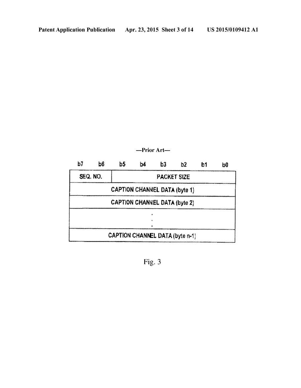 3D CAPTION SIGNAL TRANSMISSION METHOD AND 3D CAPTION DISPLAY METHOD - diagram, schematic, and image 04