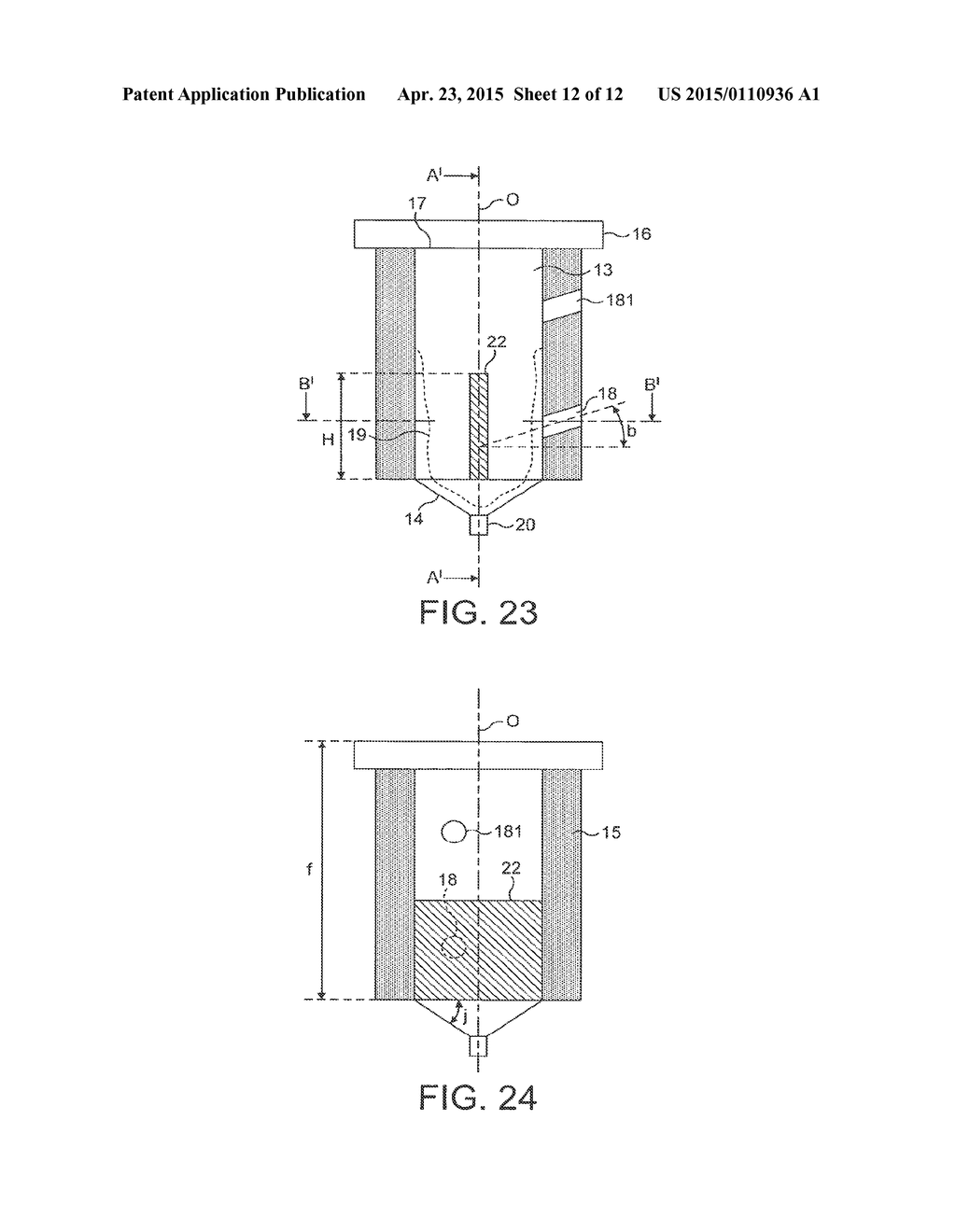 DEVICE AND METHOD FOR PRODUCING A FROTHED LIQUID FROM SOLUBLE INGREDIENTS     AND DILUENT - diagram, schematic, and image 13