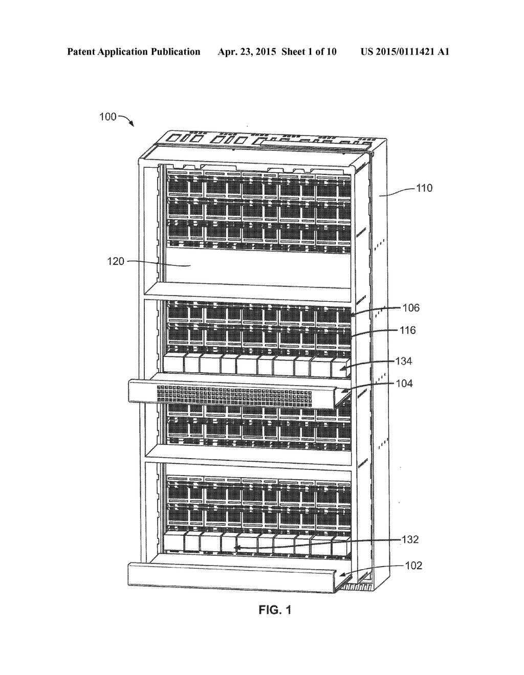 CABLE CONNECTOR ASSEMBLY AND CABLE TRAY HAVING A FLOATABLE CABLE CONNECTOR - diagram, schematic, and image 02