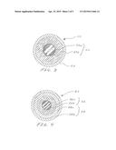 GOLF BALLS HAVING FOAM CENTER CONTAINING CLAY PARTICULATE diagram and image