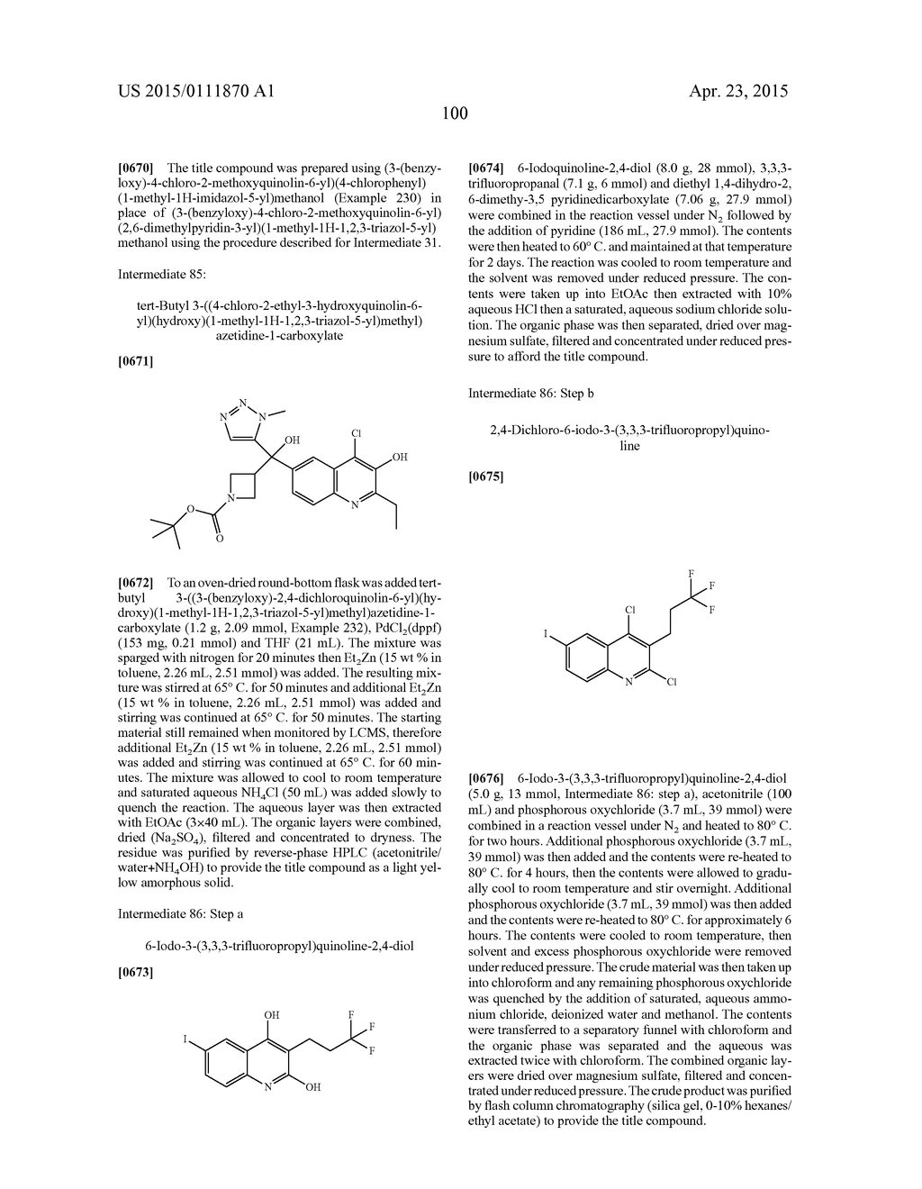 QUINOLINYL MODULATORS OF RORyt - diagram, schematic, and image 101