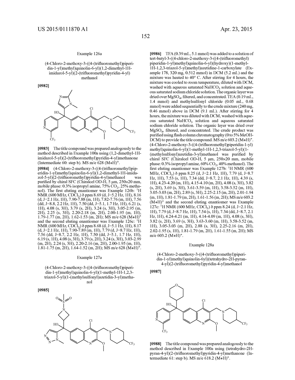 QUINOLINYL MODULATORS OF RORyt - diagram, schematic, and image 153