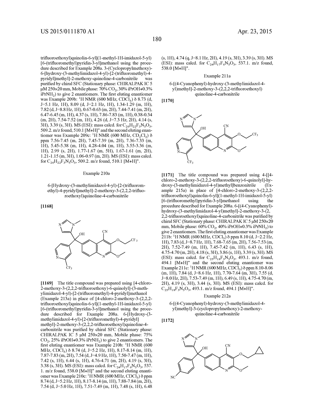 QUINOLINYL MODULATORS OF RORyt - diagram, schematic, and image 181