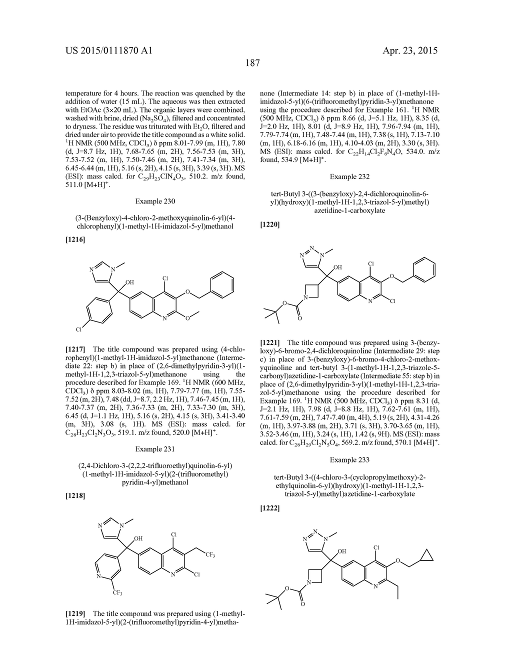 QUINOLINYL MODULATORS OF RORyt - diagram, schematic, and image 188