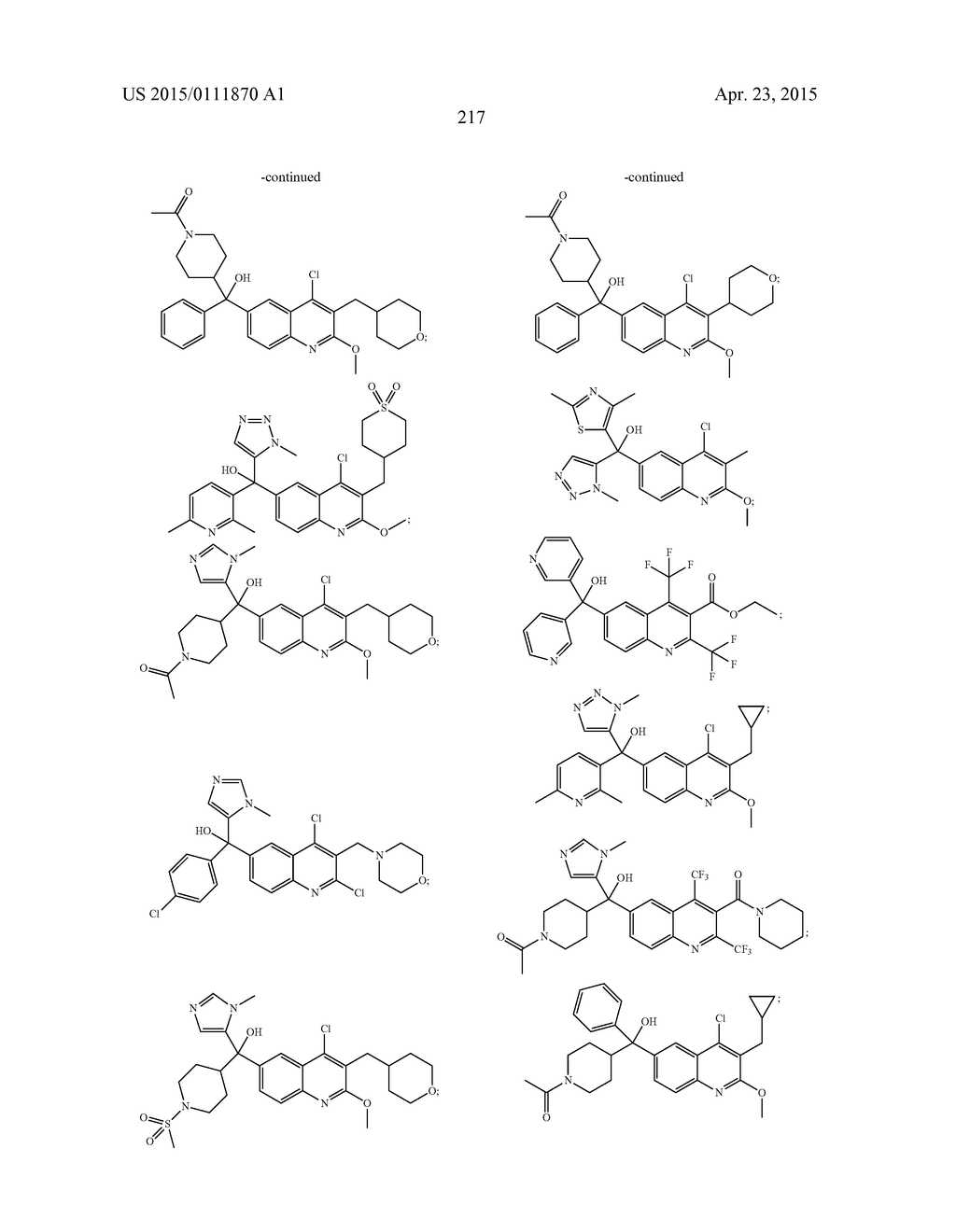 QUINOLINYL MODULATORS OF RORyt - diagram, schematic, and image 218