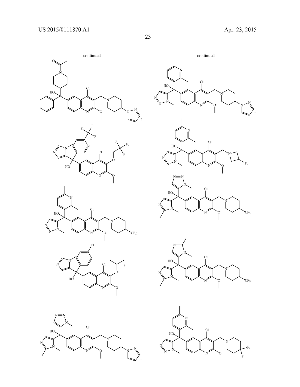 QUINOLINYL MODULATORS OF RORyt - diagram, schematic, and image 24