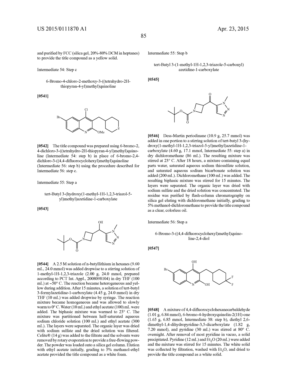 QUINOLINYL MODULATORS OF RORyt - diagram, schematic, and image 86