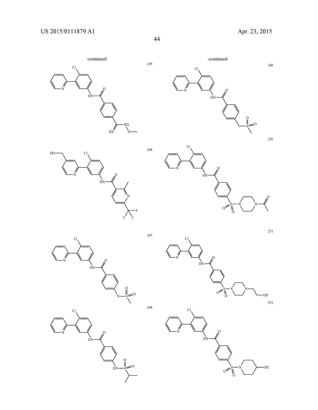 PYRIDYL INHIBITORS OF HEDGEHOG SIGNALLING - diagram, schematic, and image 45