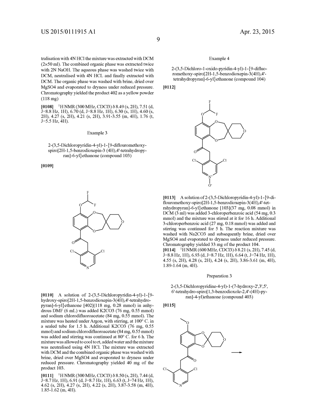 BENZODIOXOLE OR BENZODIOXEPINE HETEROCYCLIC COMPOUNDS AS PHOSPHODIESTERASE     INHIBITORS - diagram, schematic, and image 10