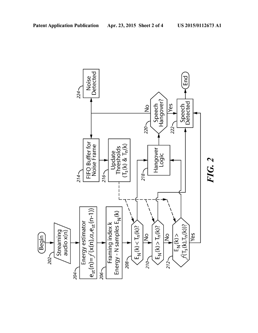 Acoustic Activity Detection Apparatus and Method - diagram, schematic, and image 03