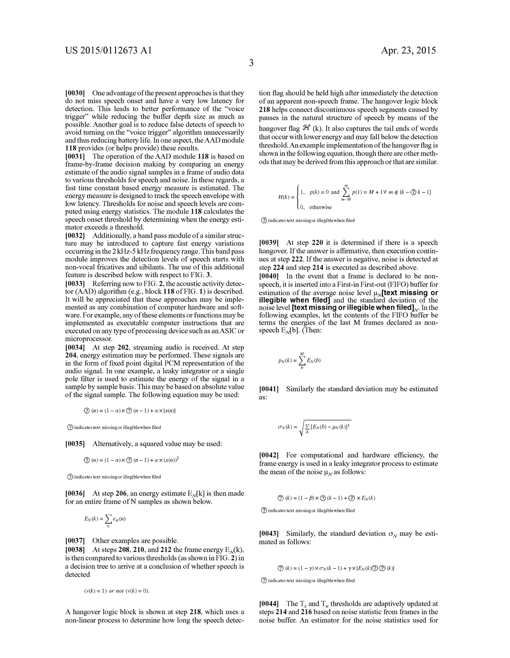 Acoustic Activity Detection Apparatus and Method - diagram, schematic, and image 08