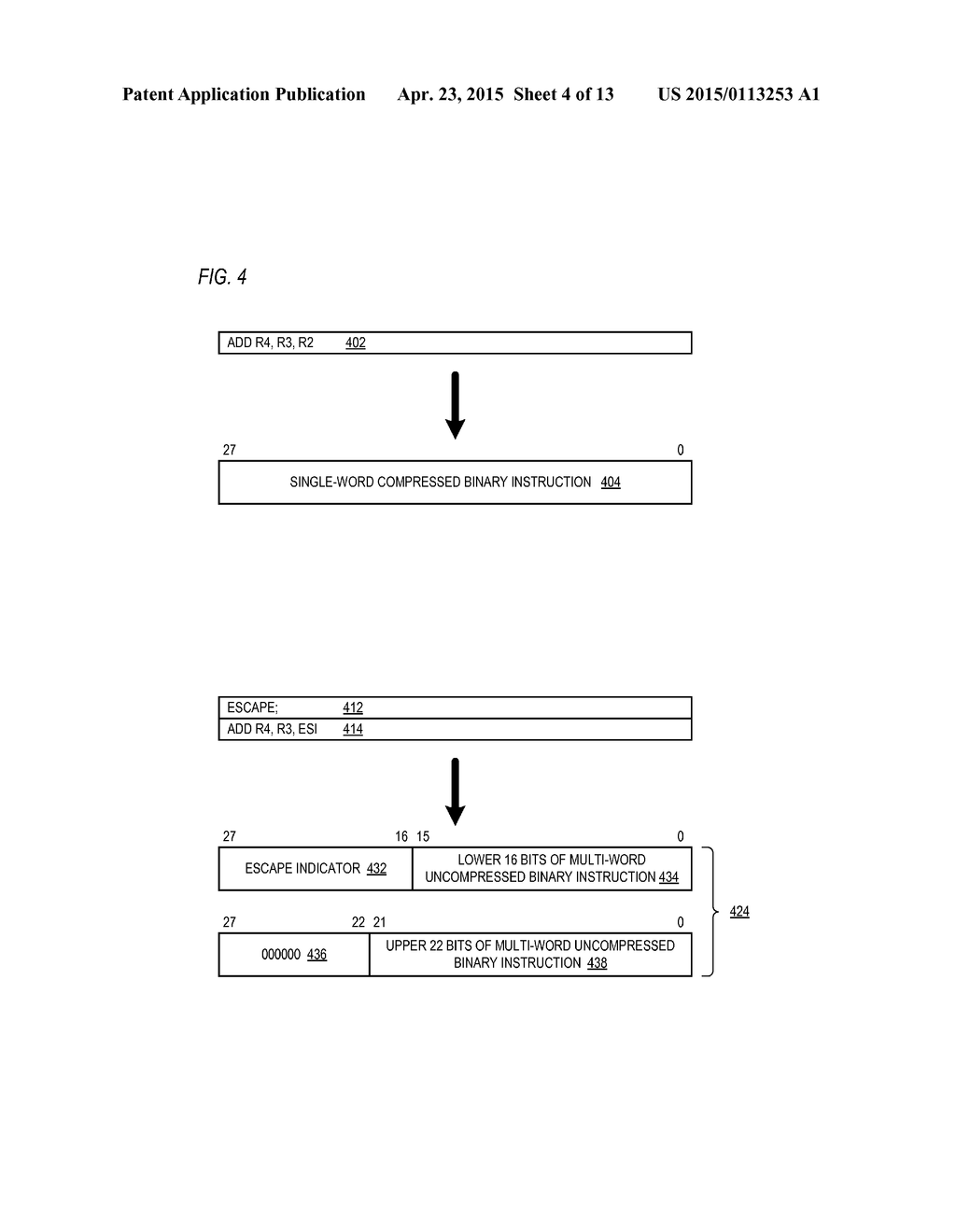 SELECTIVELY COMPRESSED MICROCODE - diagram, schematic, and image 05