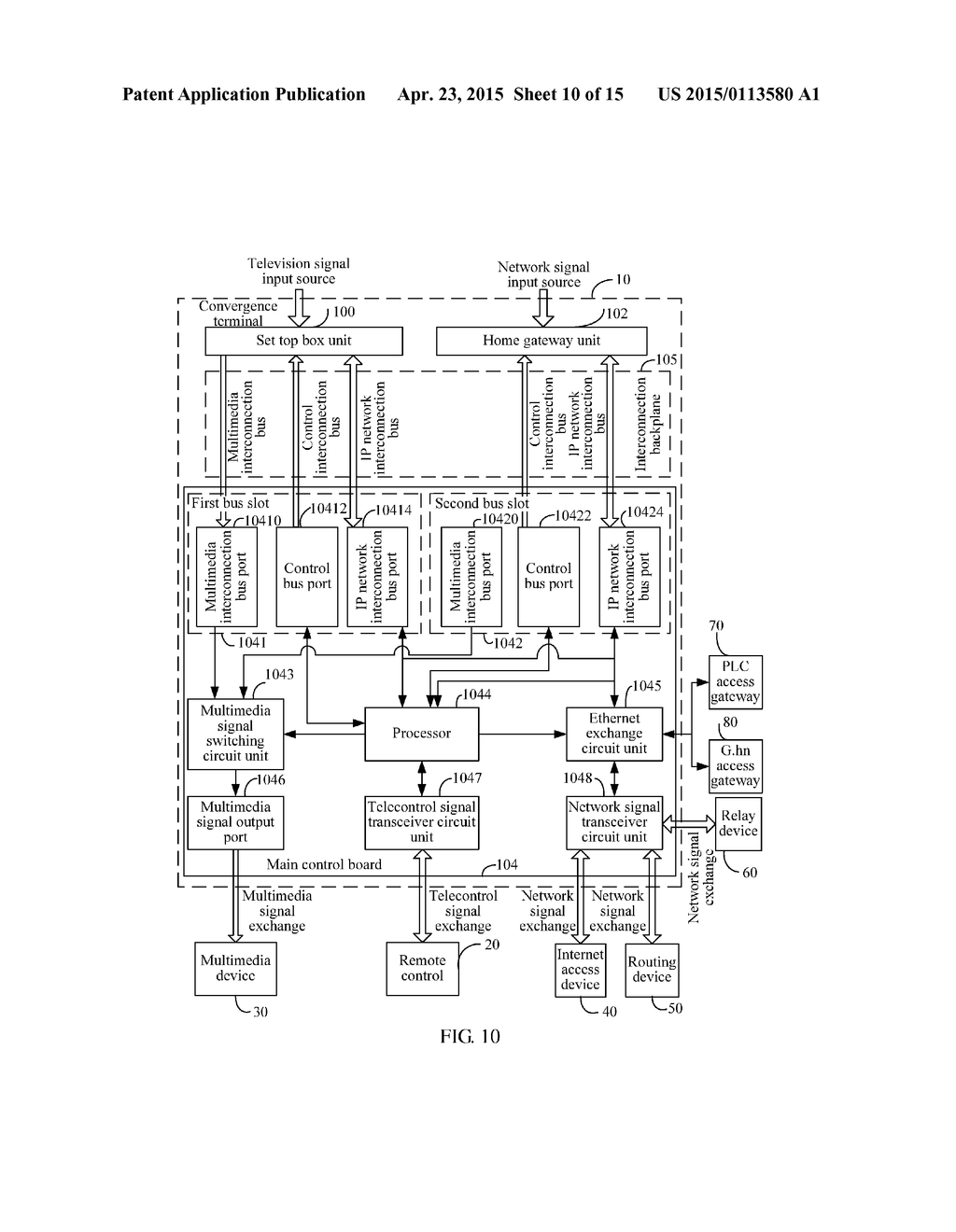 Convergence Terminal and Method for Providing Multi-Service by Convergence     Terminal - diagram, schematic, and image 11