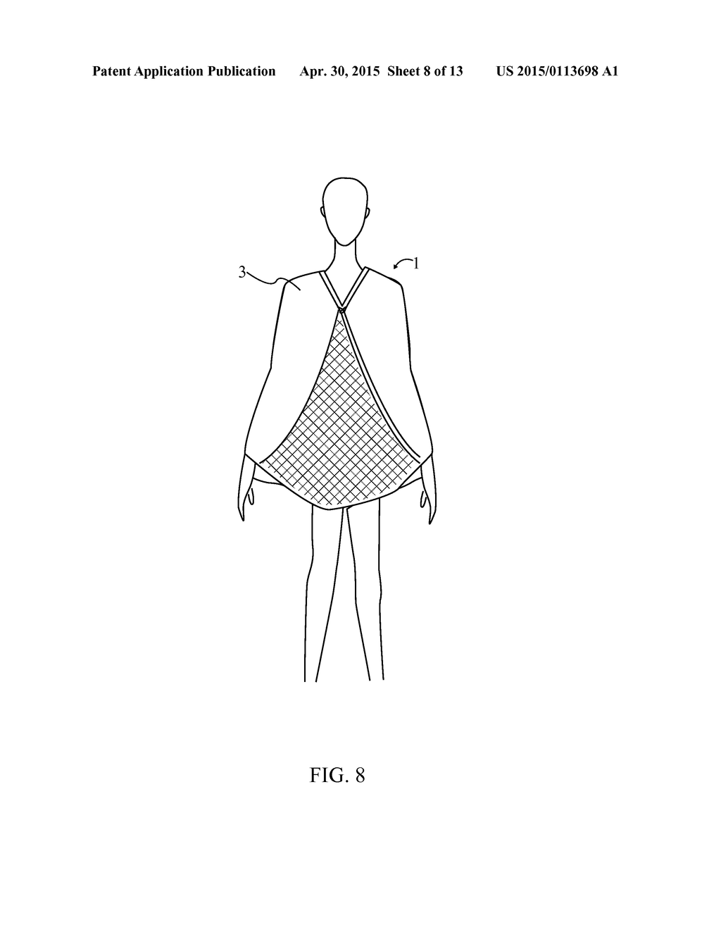 User Adaptable Garment - diagram, schematic, and image 09
