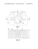 METHOD AND APPARATUS TO FILL & FIRE PROOF HOLES IN CONCRETE FLOORS OF     COMMERCIAL BUILDINGS UTILIZING A PRECAST PLUG diagram and image